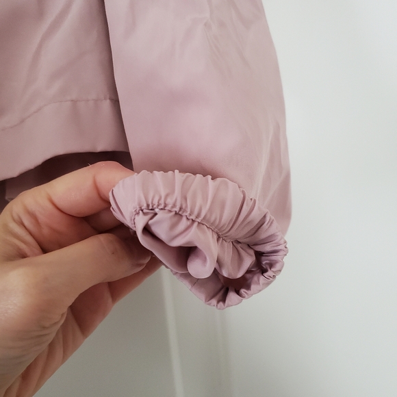 🌸 Zara dusty pink rain repellent jacket - Picture 5 of 13